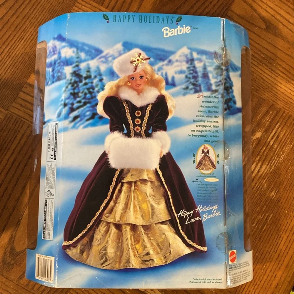 Mattel 1996 Happy Holidays Barbie Special Edition Vintage